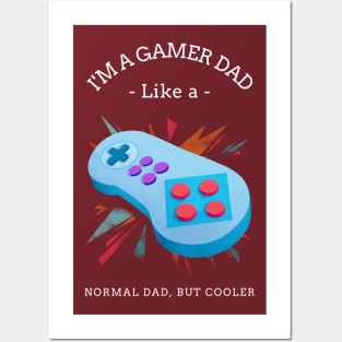 Gamer Dad Posters and Art